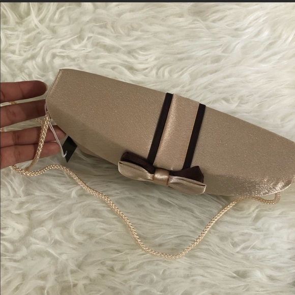 👜 MONI COUTURE EVENING BAG DARK AND LIGHT BROWN BUNDLE 👜 - Picture 6 of 12